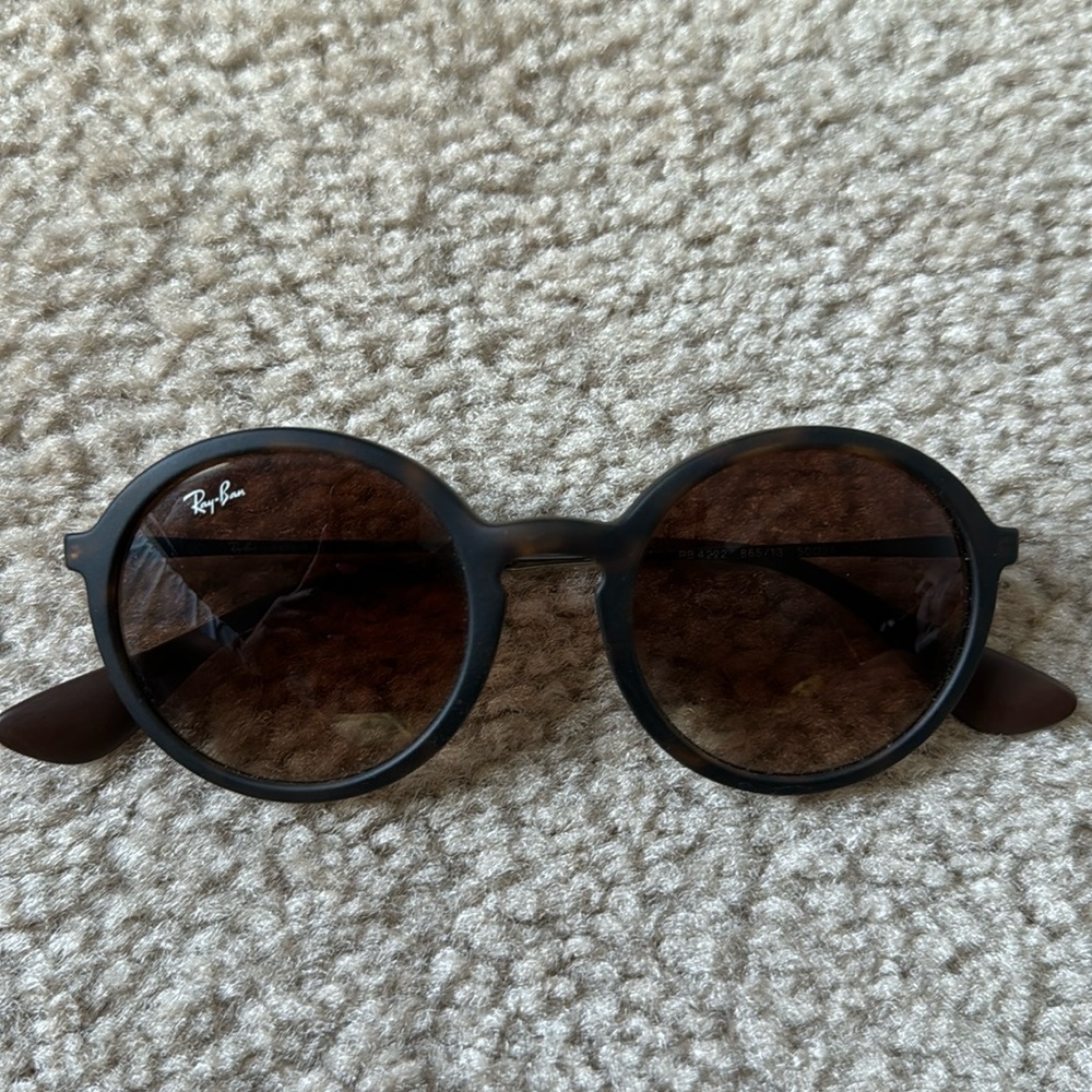 Matte Brown Ray Bans